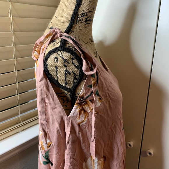 easel Dresses Nwt Easel Los Angeles Boho Flutter Tank Dress Poshmark